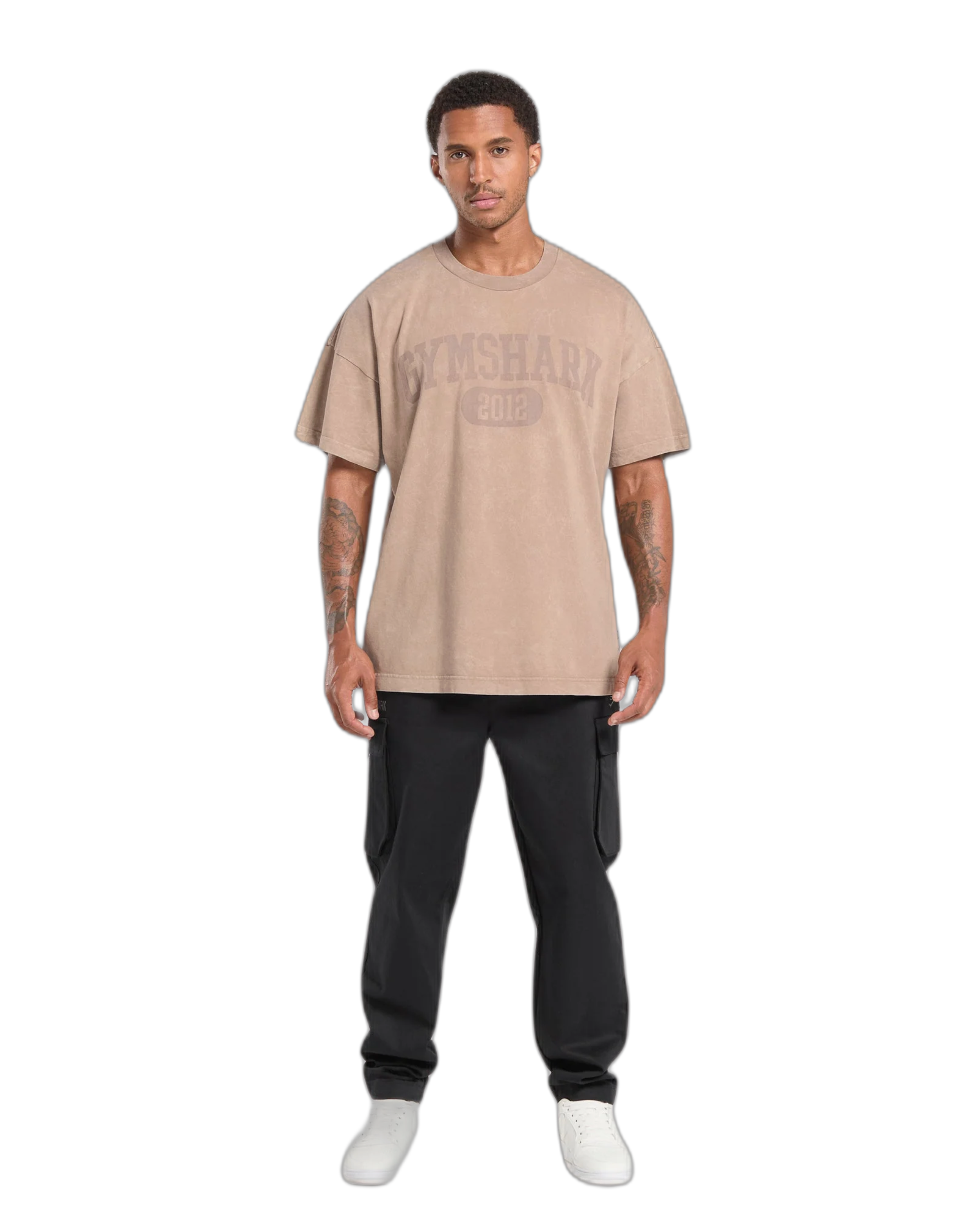 COLLEGIATE SHADOW WASHED T-SHIRT